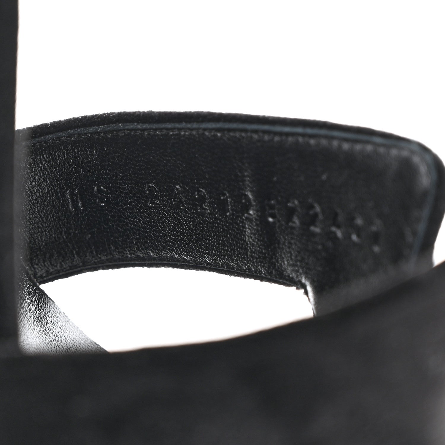 Hermes Velvet Jazz 90 Sandals 39 Black 7 of 9