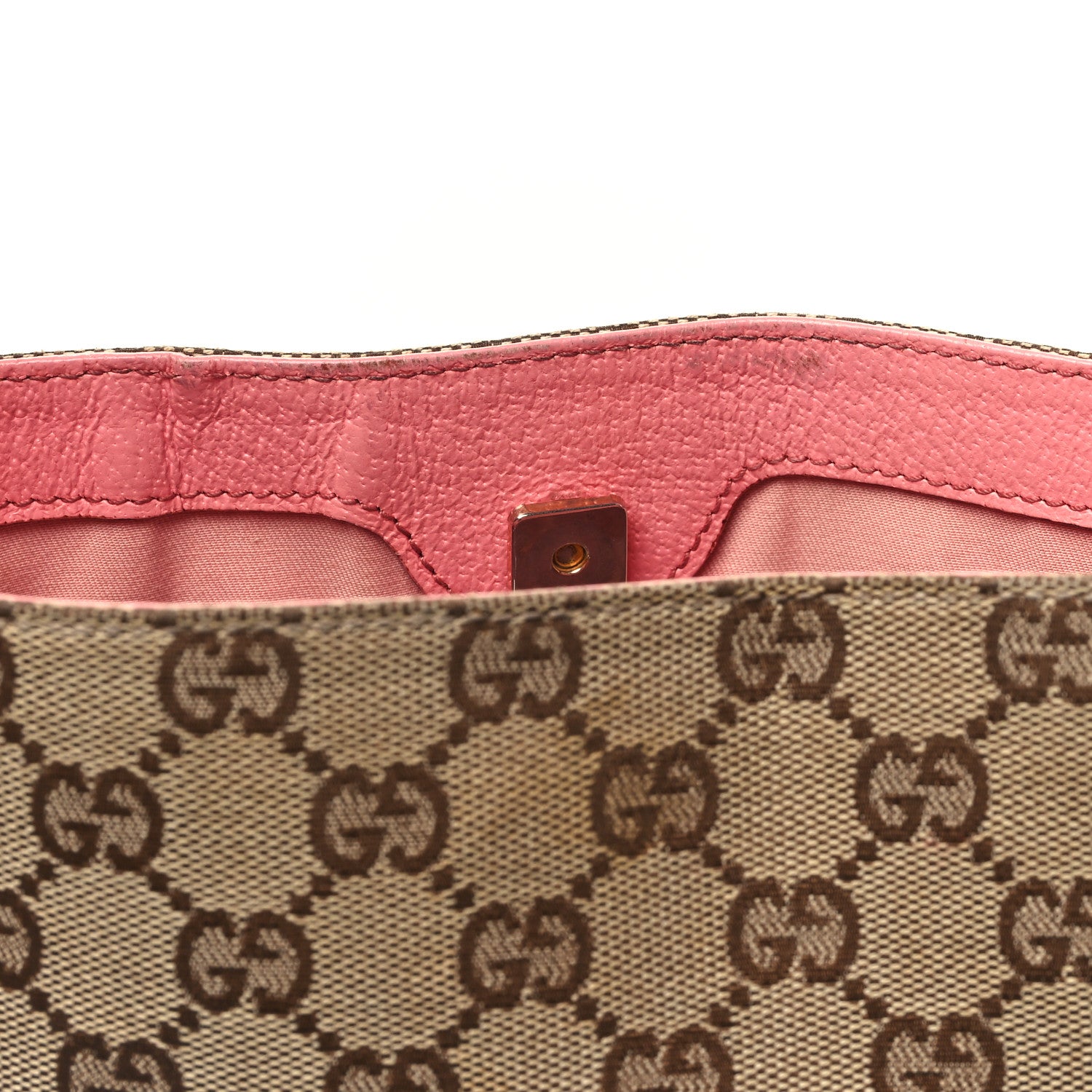 Gucci Monogram Medium Eclipse Shoulder Bag Pink 11 of 12