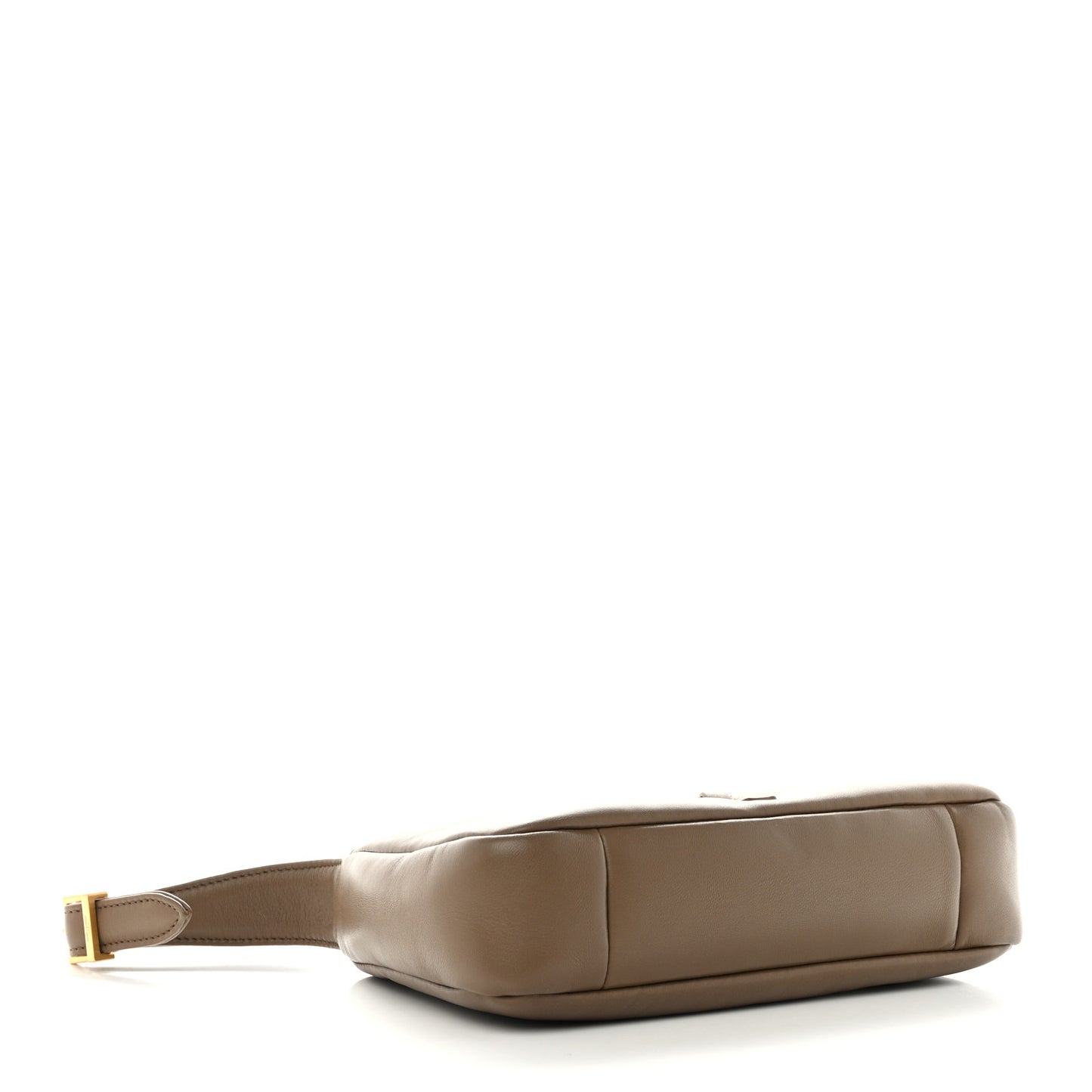 Padded Lambskin Le 5 A 7 Hobo Dark Peanut