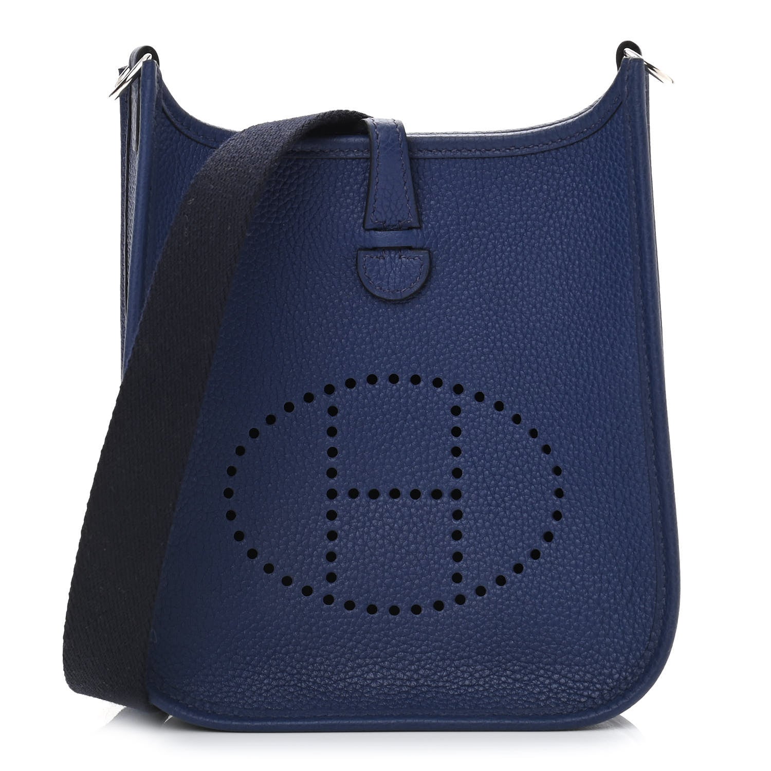 Hermes Taurillon Maurice Amazone Evelyne TPM Bleu Saphir Blue Indigo 1 of 11