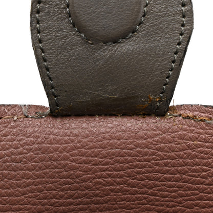 Burberry Haymarket Check Colours Small Lorne Bucket Crossbody Elderberry 13 of 19