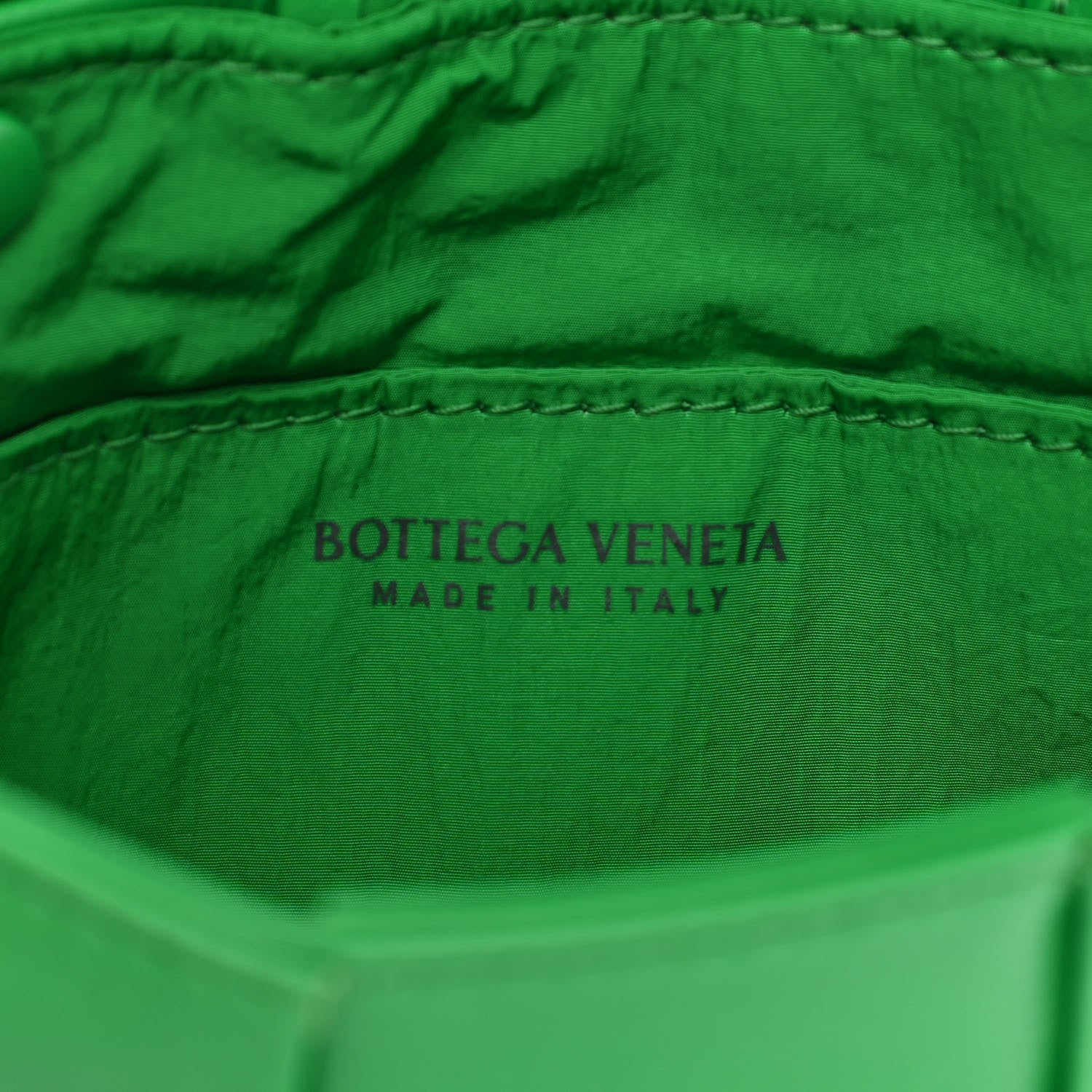 Bottega Veneta Crinkled Lambskin Maxi Intrecciato Extra Mini Cassette Crossbody Bag Parakeet 6 of 8
