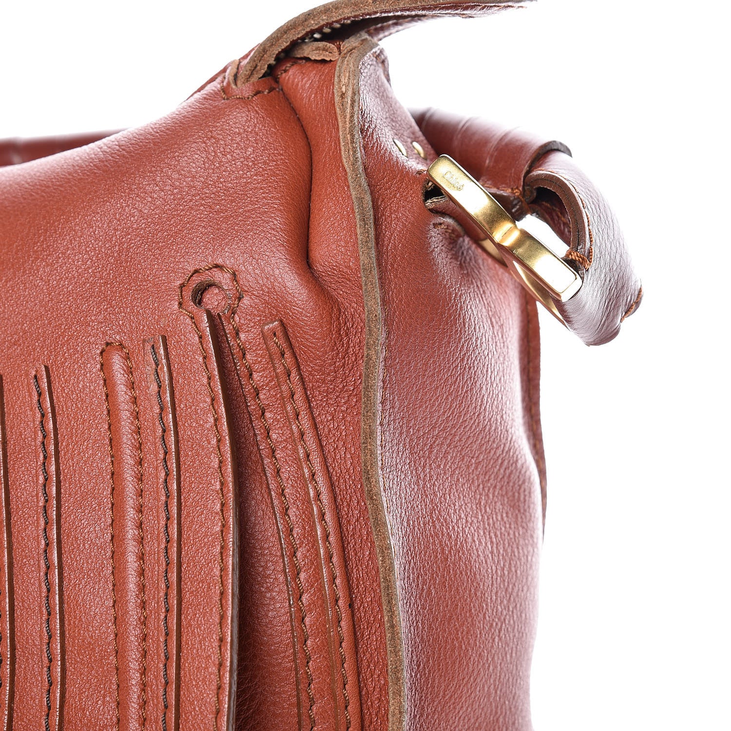 Chloe Calfskin Medium Marcie Hobo Whiskey 16 of 21