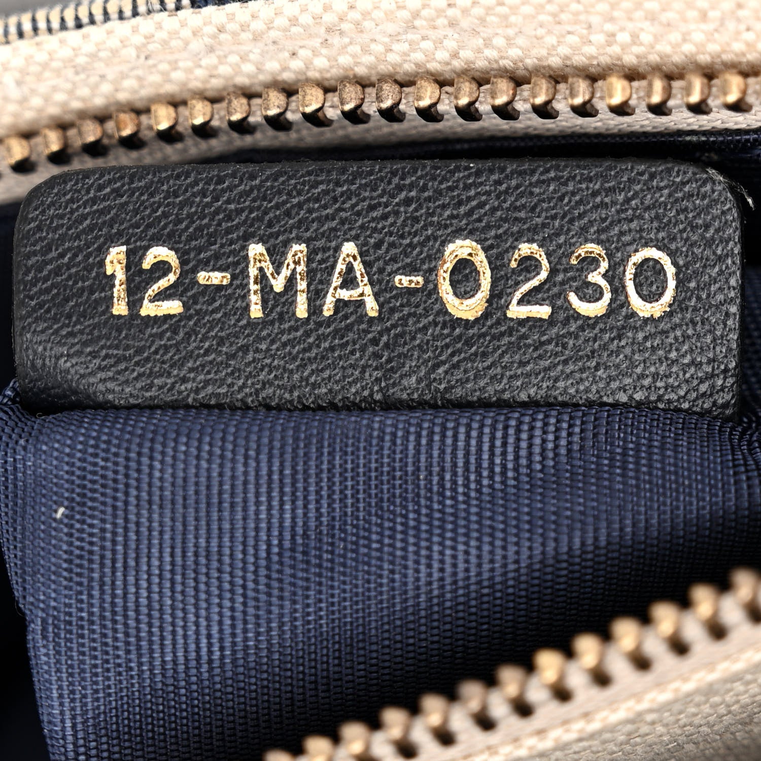 Christian Dior Oblique Saddle Chain Pouch Blue 7 of 12