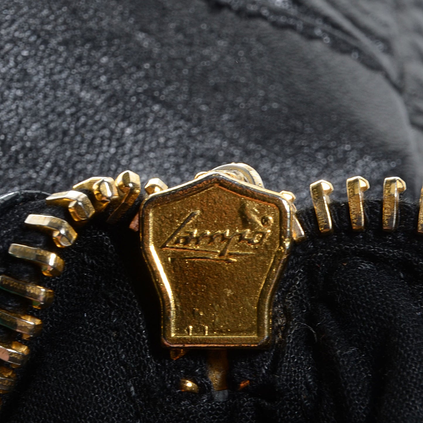 Agneau Giant 21 Gold Hardware Brief Black