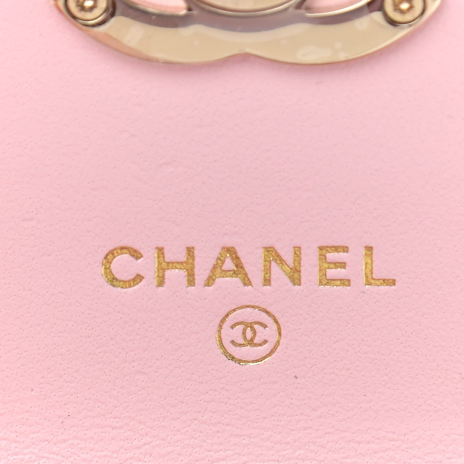 Chanel Lambskin Quilted Pick Me Up Clutch With Chain Pink 8 of 11