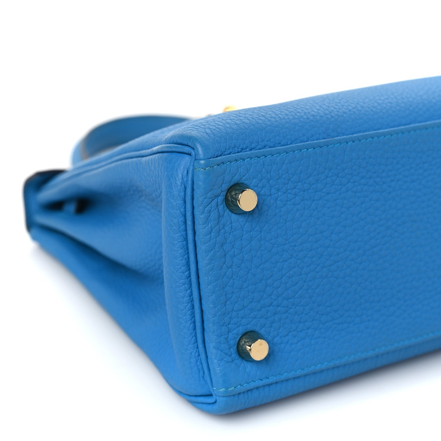 Hermes Togo Kelly Retourne 25 Bleu Zanzibar 8 of 9