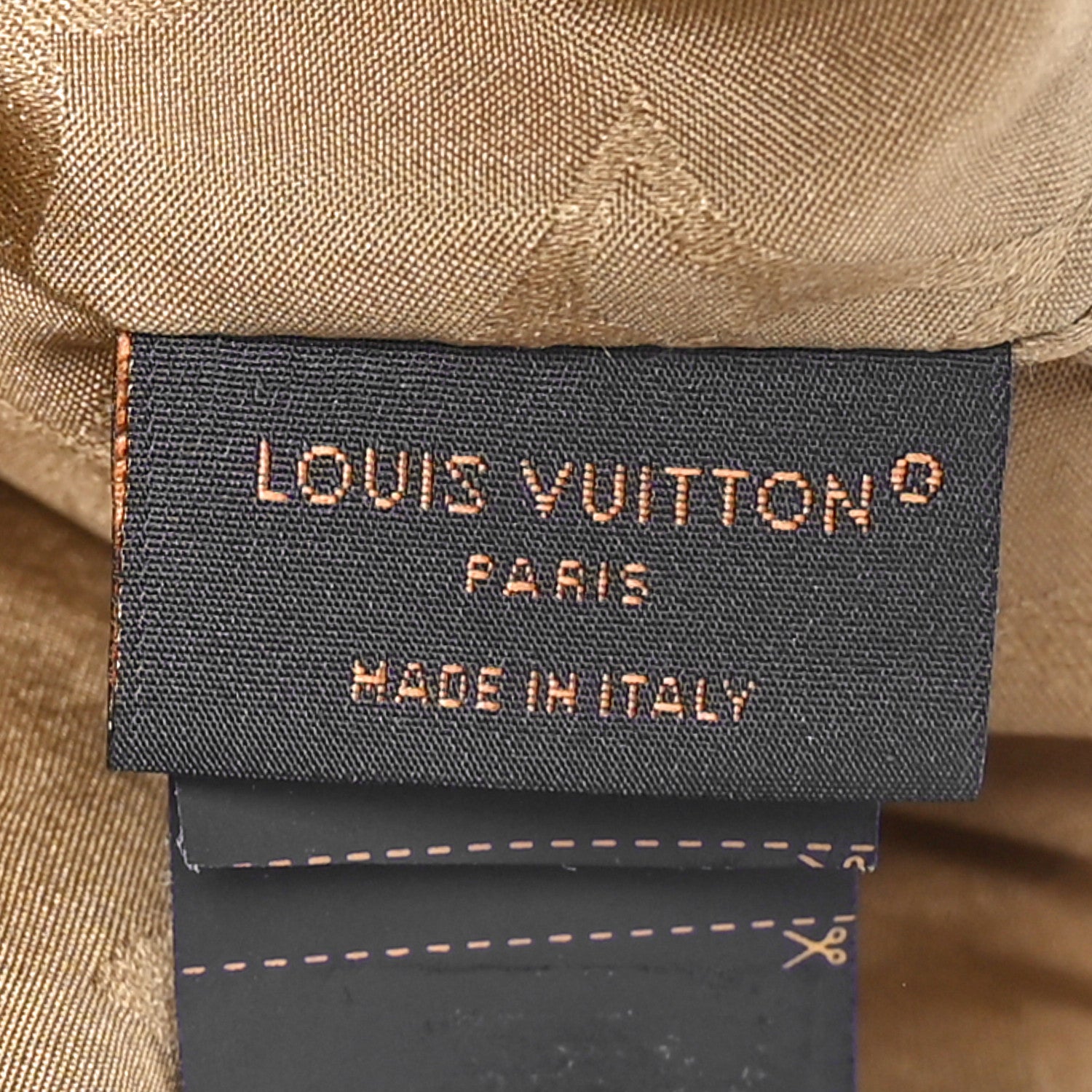 Louis Vuitton Polyester Silk Monogram LV Get Ready Cap L Beige 9 of 9