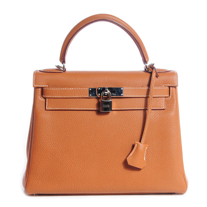 Hermes Togo Kelly Retourne 28 Gold 1 of 48
