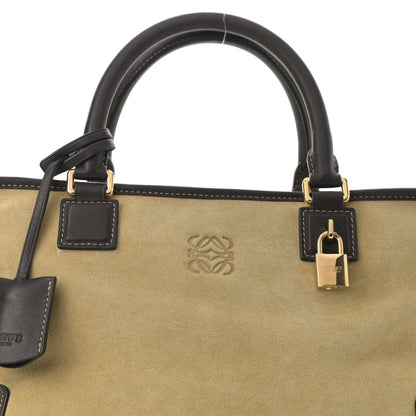 Loewe Suede Calfskin Amazona 36 Gold Brown 7 of 9