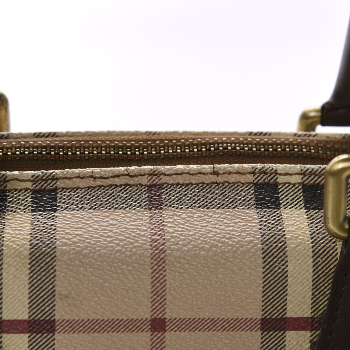 Haymarket Check Studded Bowler Brown
