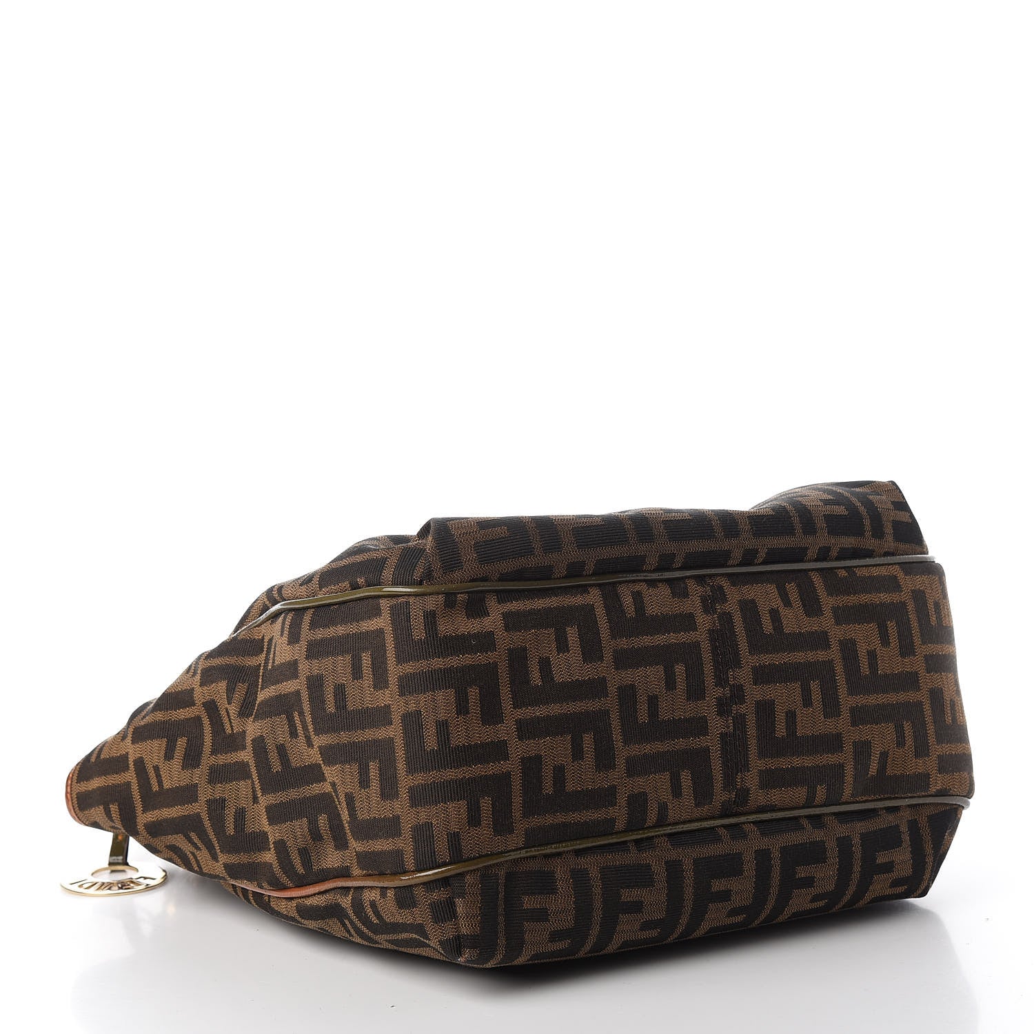 Fendi Zucca Small Chef Shopping Tote Tobacco Moro 4 of 11