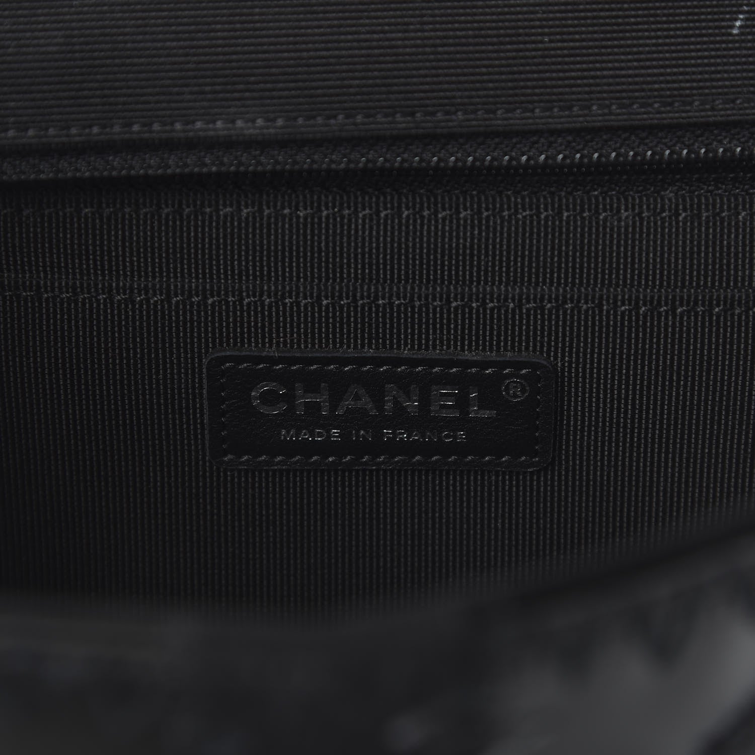 Chanel Tweed Patchwork Jumbo Single Flap Black 8 of 10