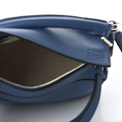 Loewe Calfskin Mini Puzzle Bag Blue 6 of 10