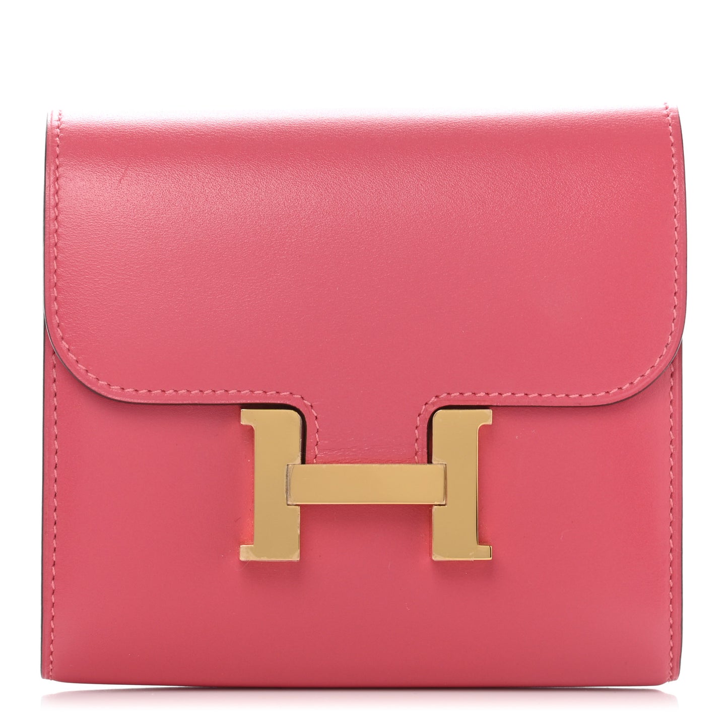 Tadelakt Constance Short Wallet Rose Lipstick