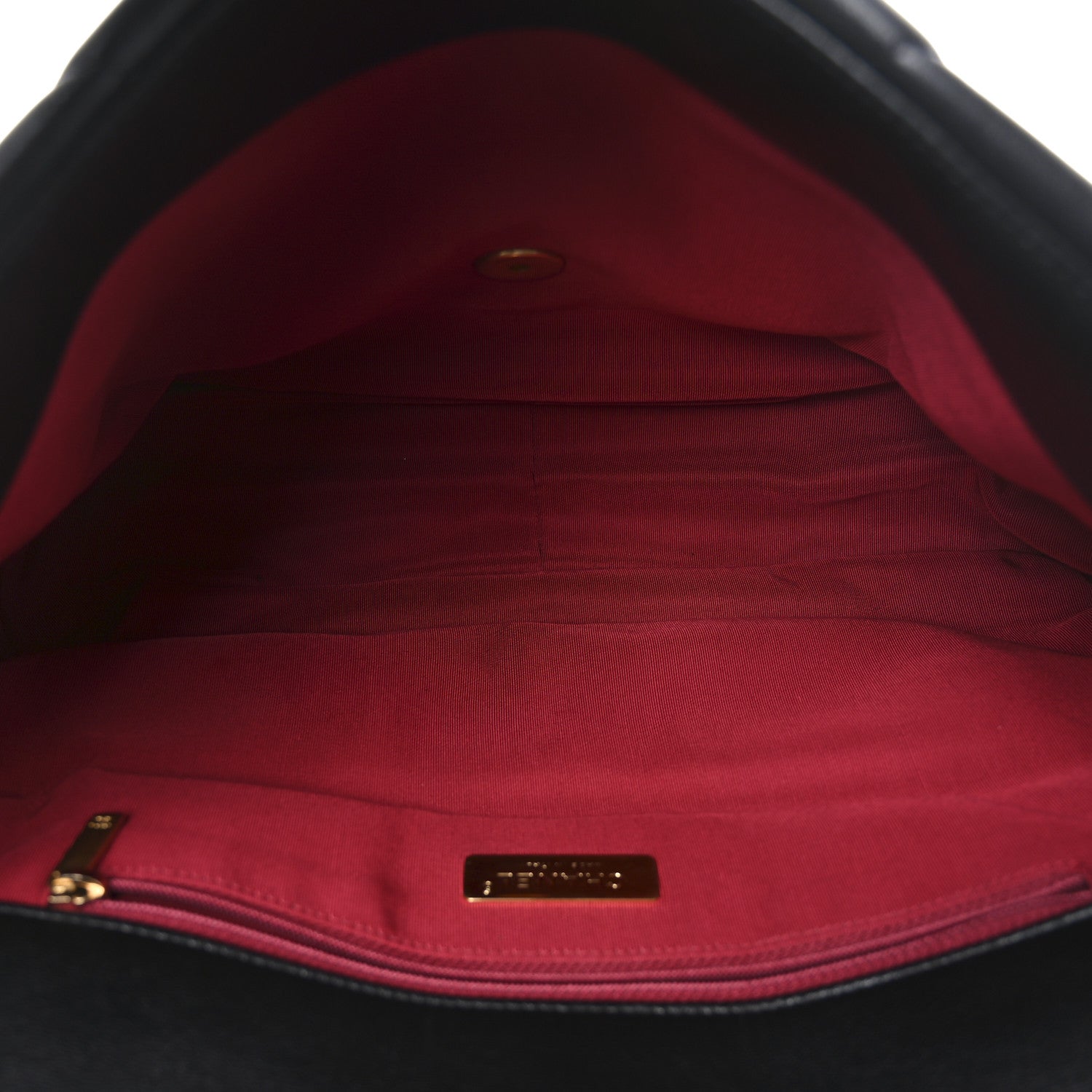 Chanel Goatskin Quilted Maxi Chanel 19 Flap Black 5 of 10