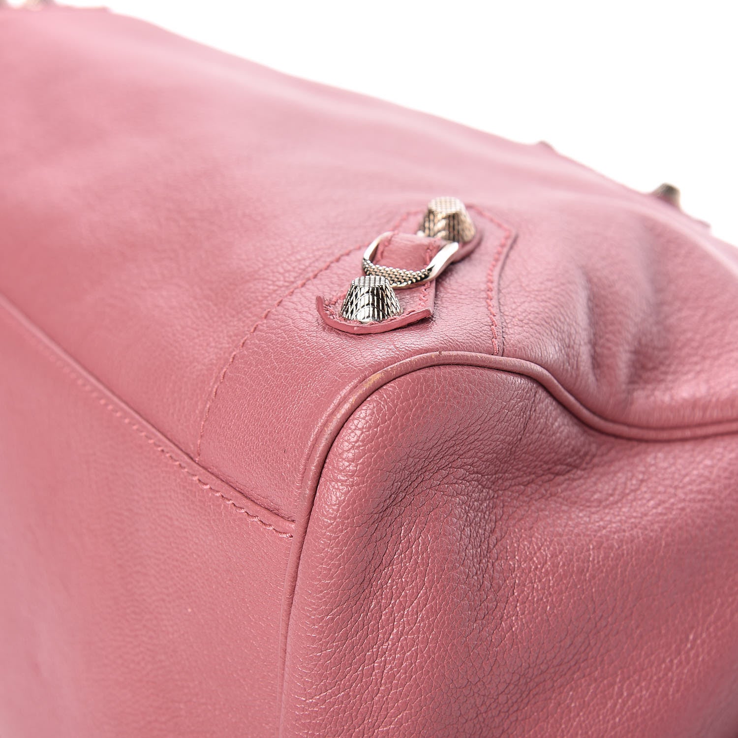 Balenciaga Chevre Giant 12 Silver Hardware Velo Rose Bruyere 6 of 22