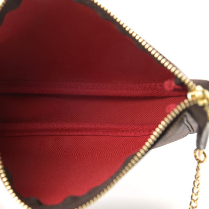 Louis Vuitton Damier Ebene Mini Pochette Accessories 6 of 8