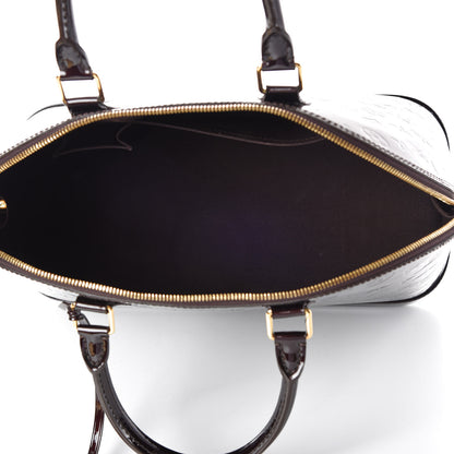 Louis Vuitton Vernis Alma MM Amarante 7 of 9