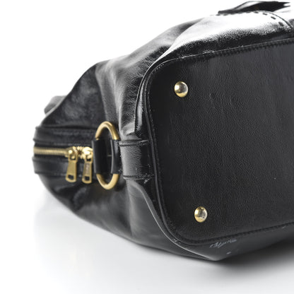 Saint Laurent Patent Oversized Muse Black 6 of 9