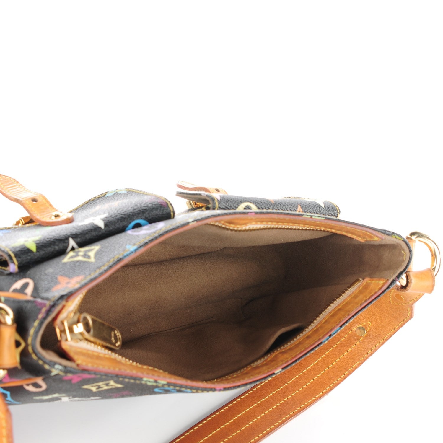 Louis Vuitton Monogram Multicolor Lodge PM Black 7 of 7