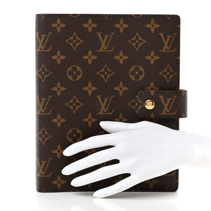 Louis Vuitton Monogram Large Ring Agenda Cover 2 of 8