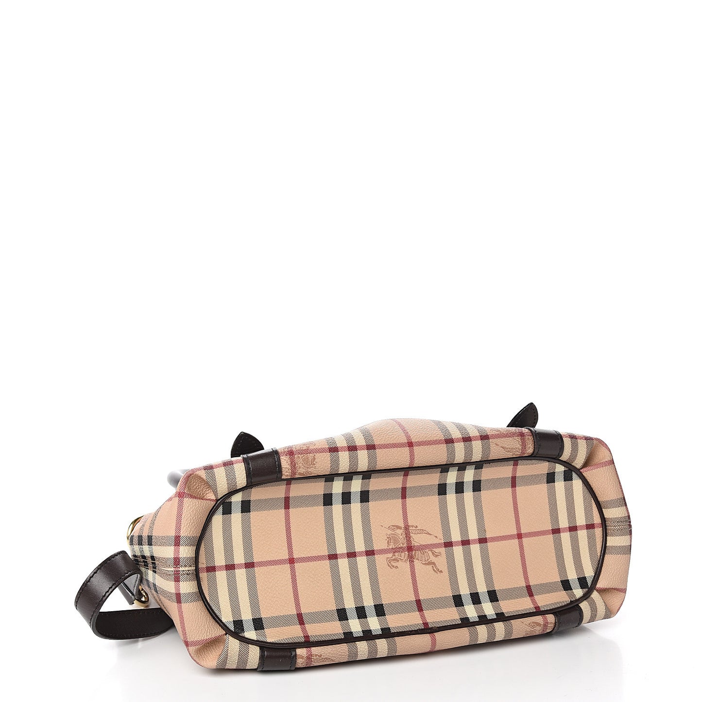 Haymarket Check Small Northfield Tote Chocolate