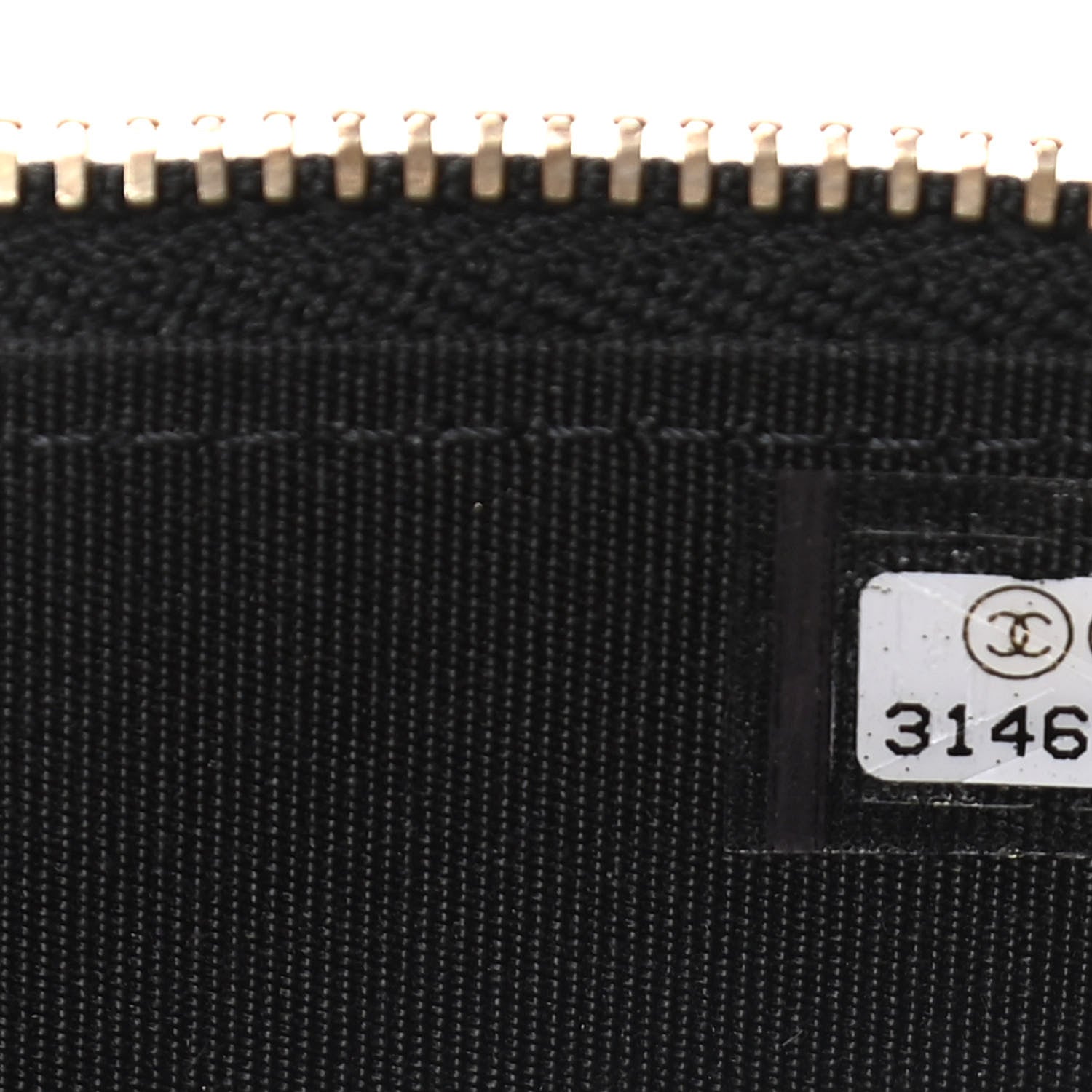 Chanel Lambskin Quilted Small Top Handle Vanity Case With Chain Black 7 of 10