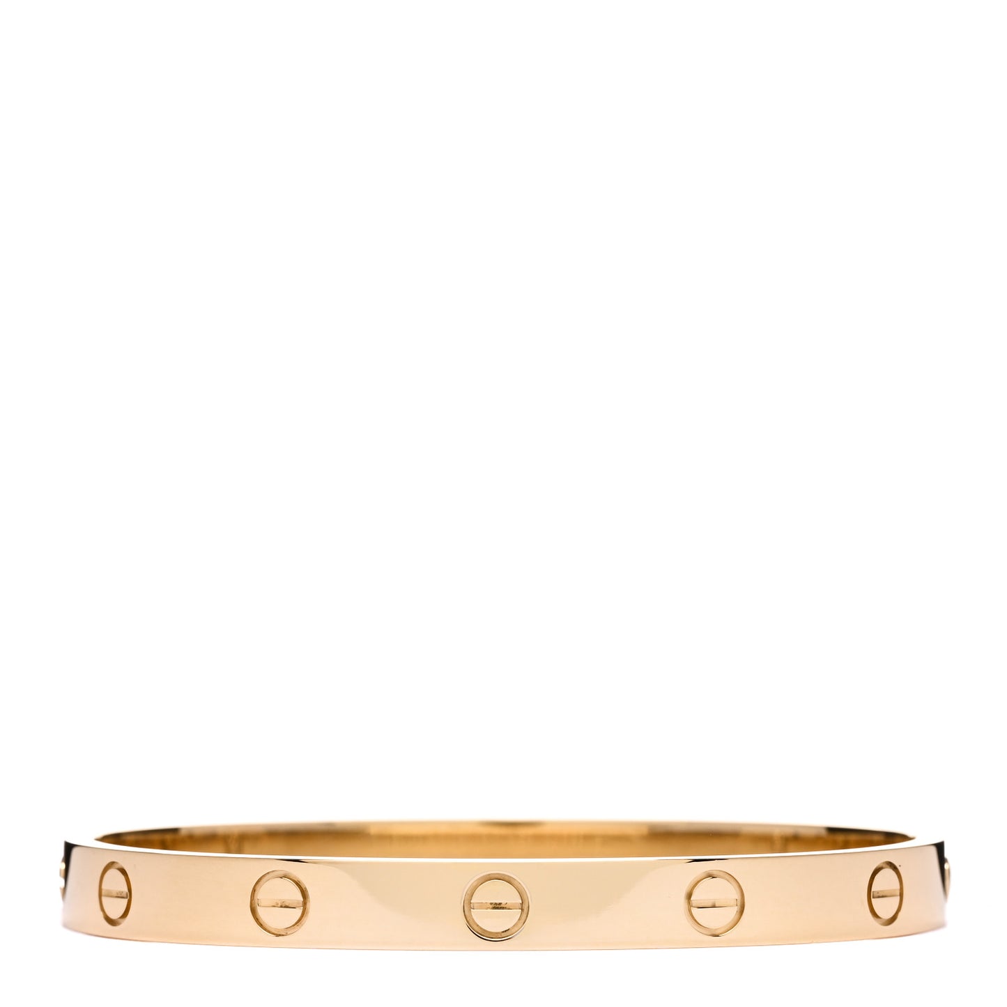18K Yellow Gold LOVE Bracelet 17