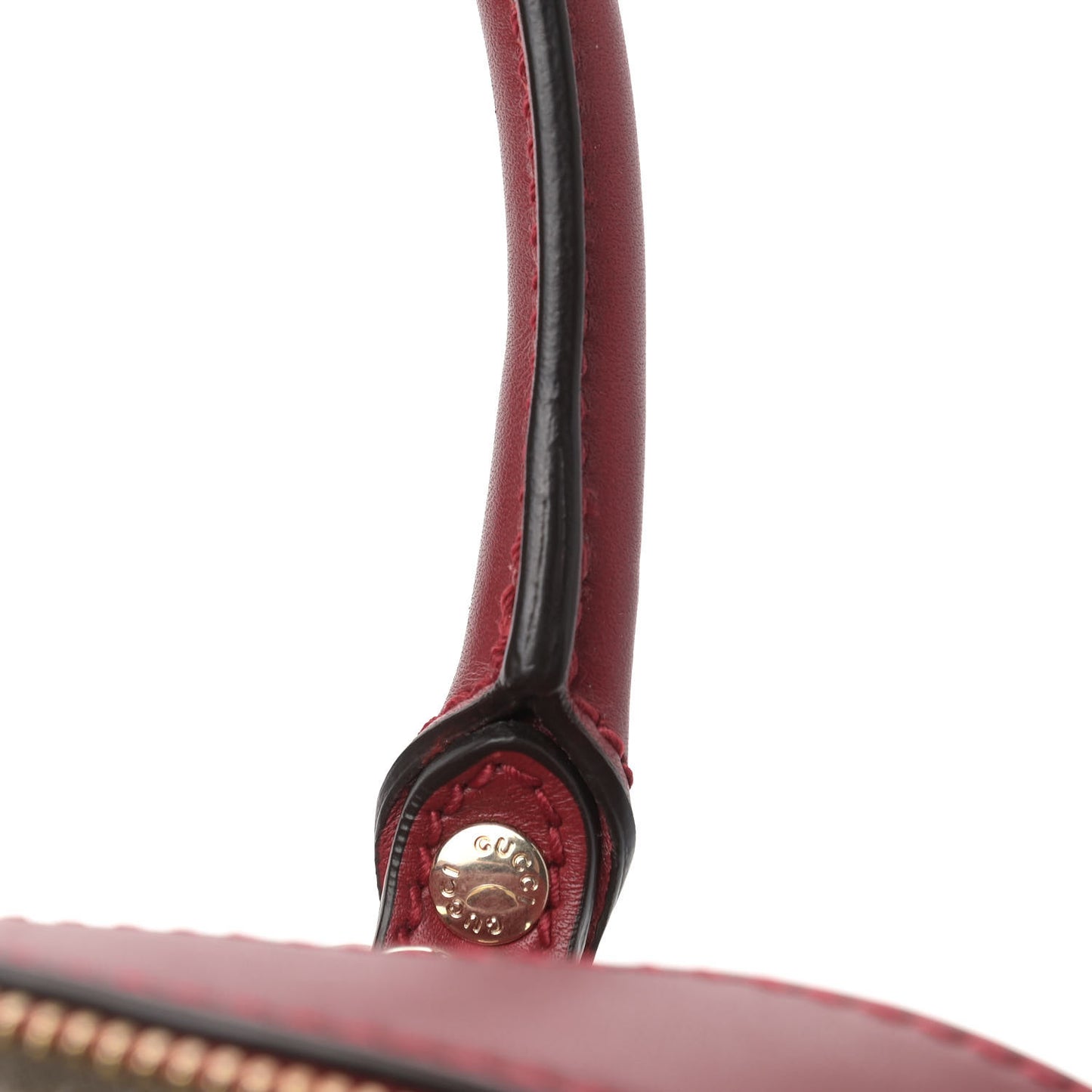Soft Microguccissima Medium Crossbody Bag Rosso