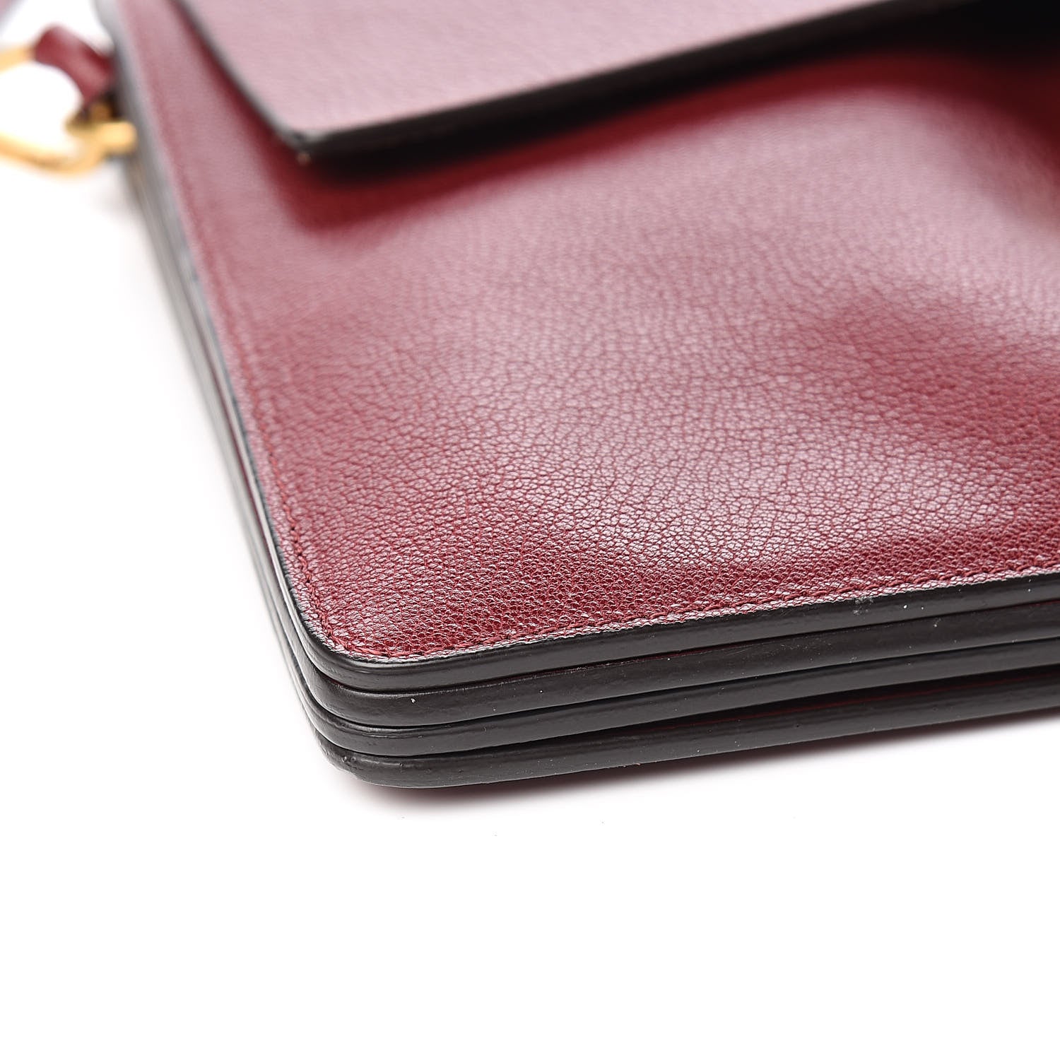 Chloe Calfskin Medium Faye Shoulder Bag Sienna Red 7 of 10