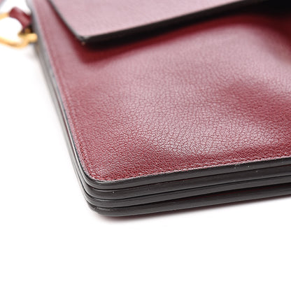 Chloe Calfskin Medium Faye Shoulder Bag Sienna Red 7 of 10