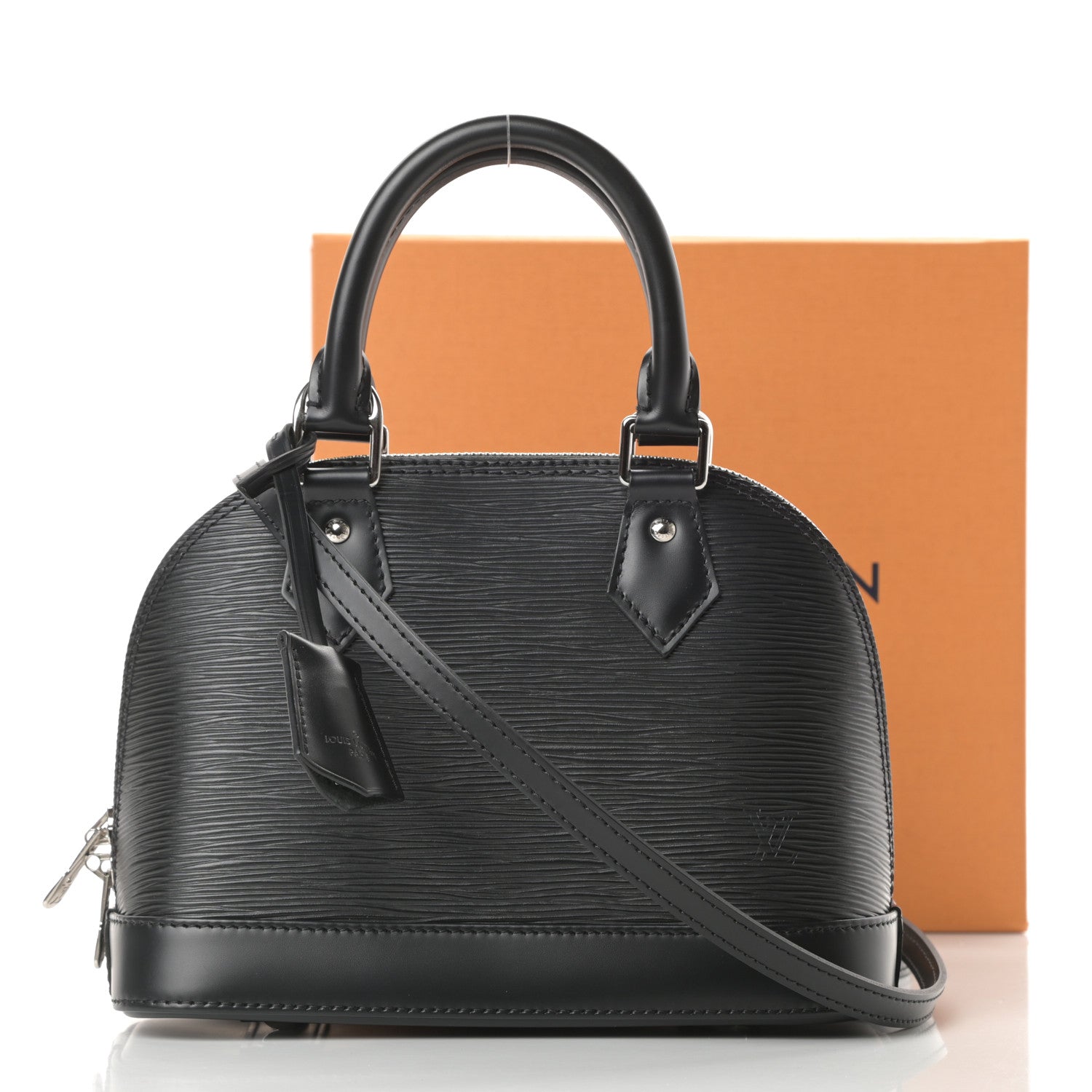 Louis Vuitton Epi Alma BB Black 11 of 11