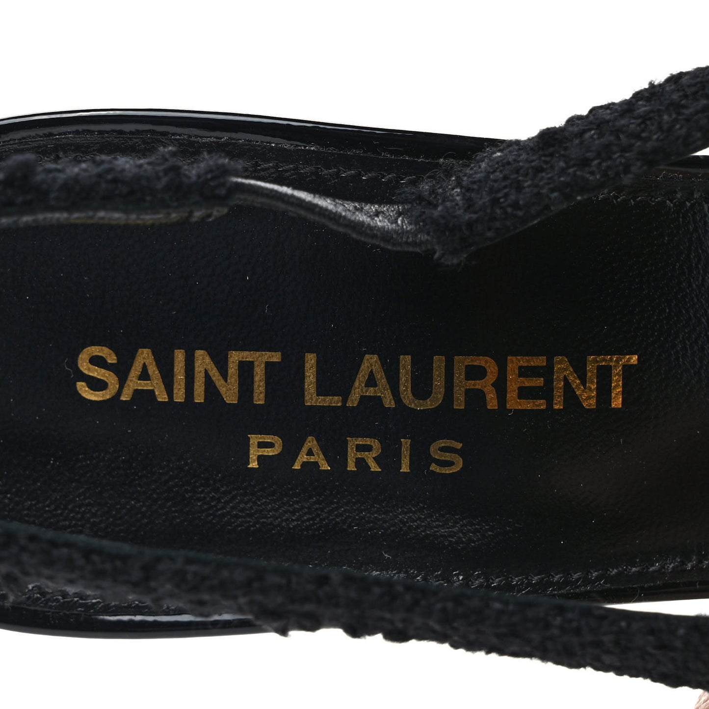Tweed Slingback Kendall 90 Pumps 38 Black