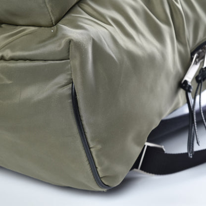 Saint Laurent Canvas Nylon Giant City Backpack Green 6 of 12