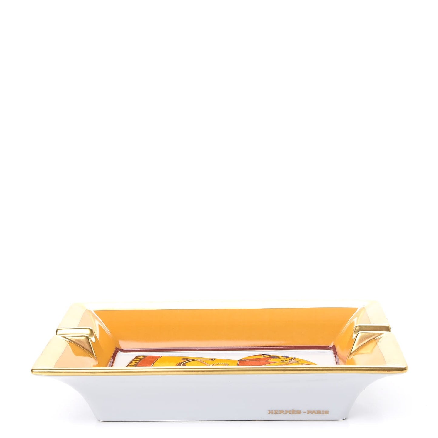 Printed Porcelain Ashtray