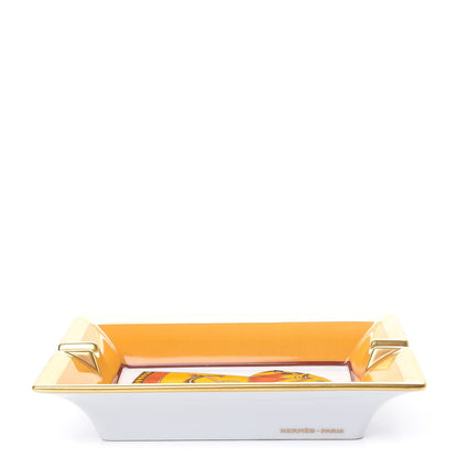 Hermes Printed Porcelain Ashtray 4 of 9