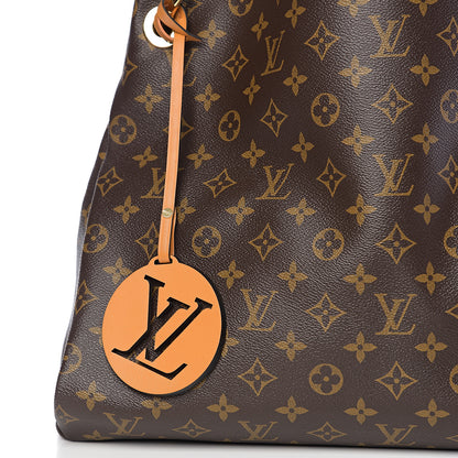 Louis Vuitton Monogram Braided Artsy MM Saphir Imperial Yellow 7 of 9