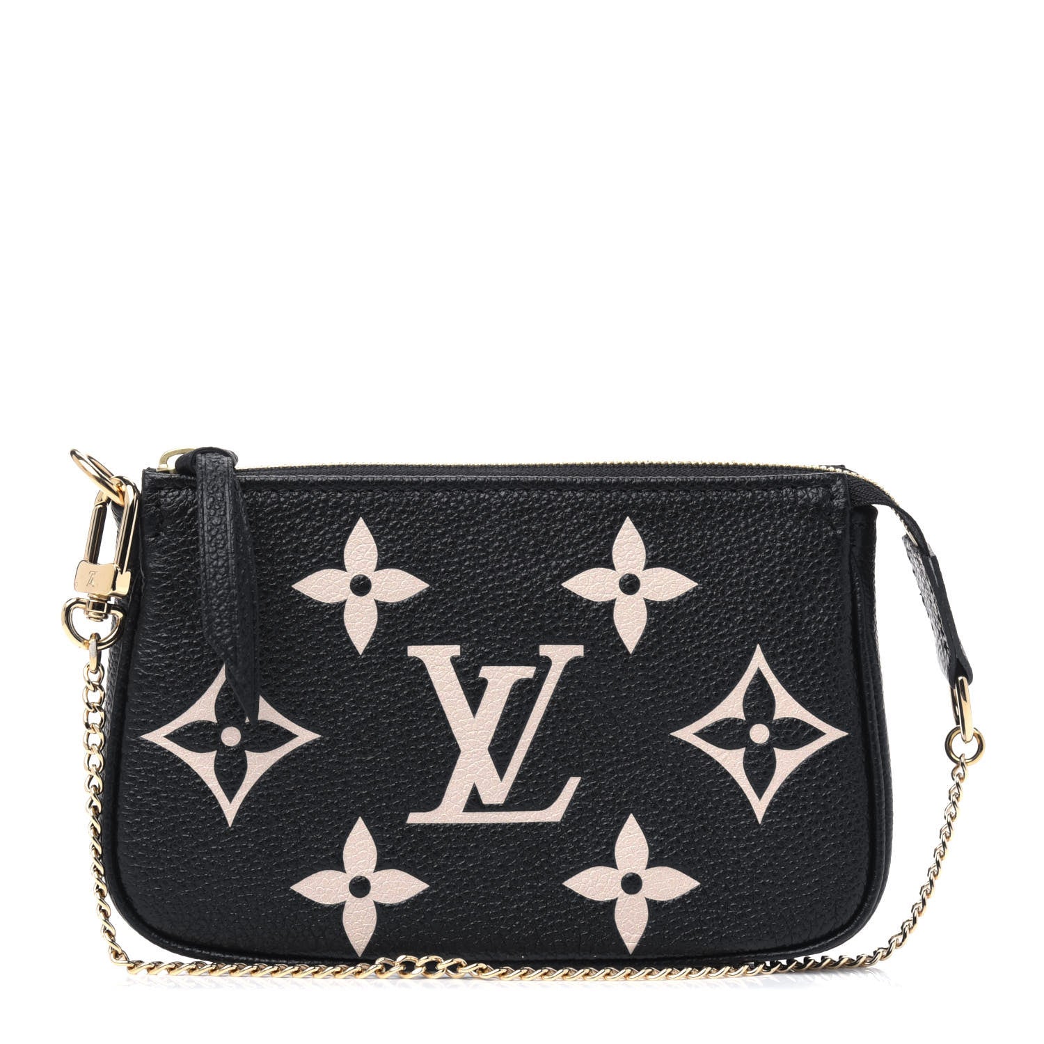 Louis Vuitton Empreinte Monogram Giant Mini Pochette Accessories Black 1 of 4