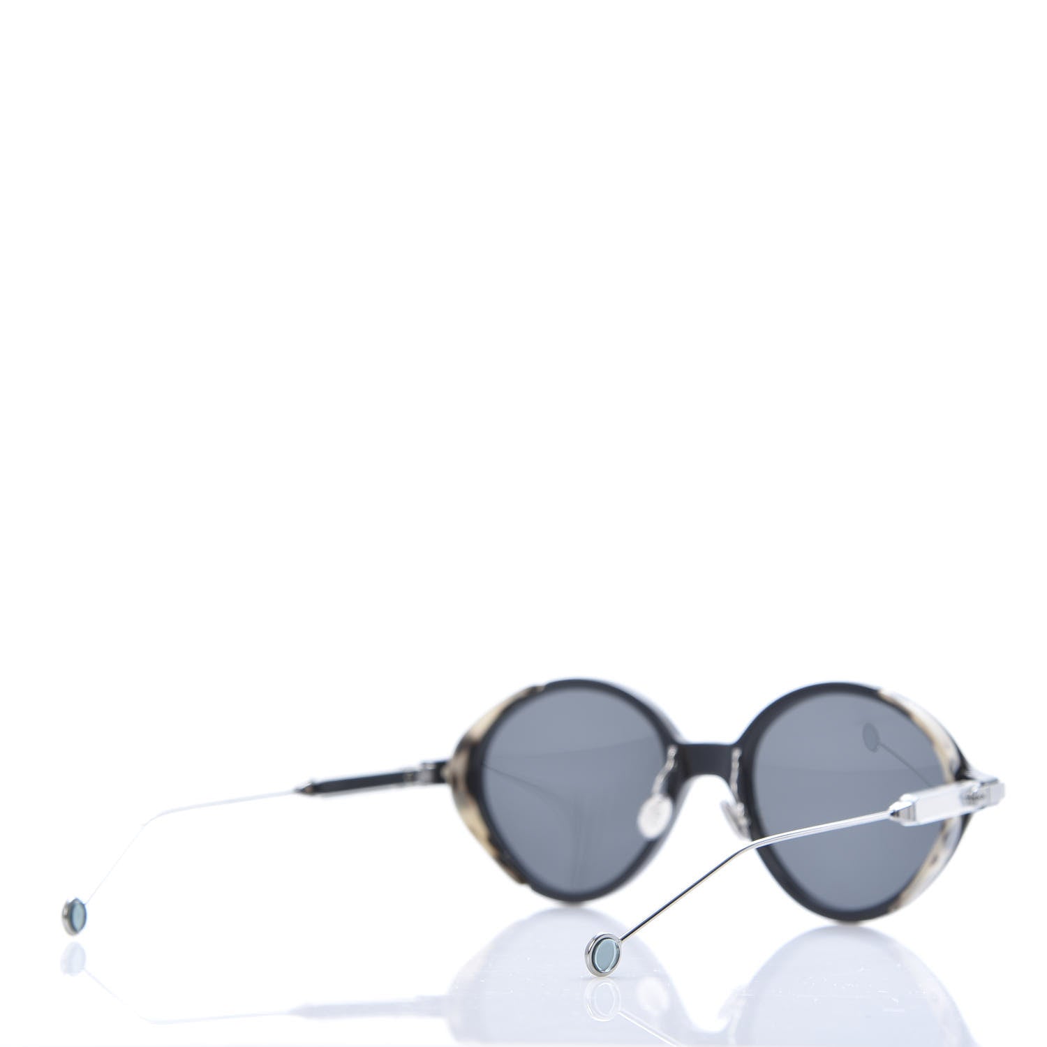 Christian Dior Acetate Umbrage Round Sunglasses Tortoise Black 4 of 8