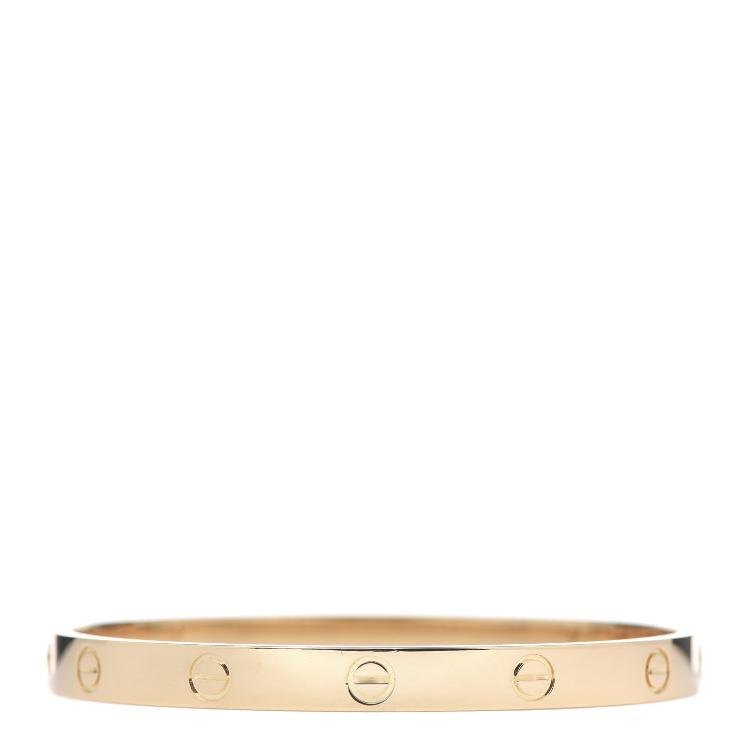 Cartier 18K Yellow Gold LOVE Bracelet 18 3 of 7