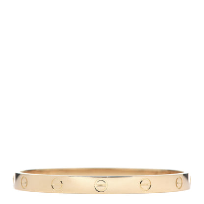 Cartier 18K Yellow Gold LOVE Bracelet 18 3 of 7
