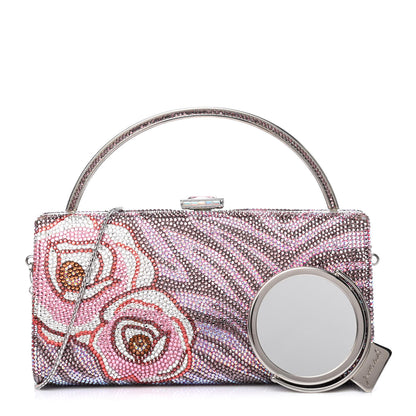 Judith Leiber Swarovski Crystal Minaudiere Clutch Multicolor 1 of 4