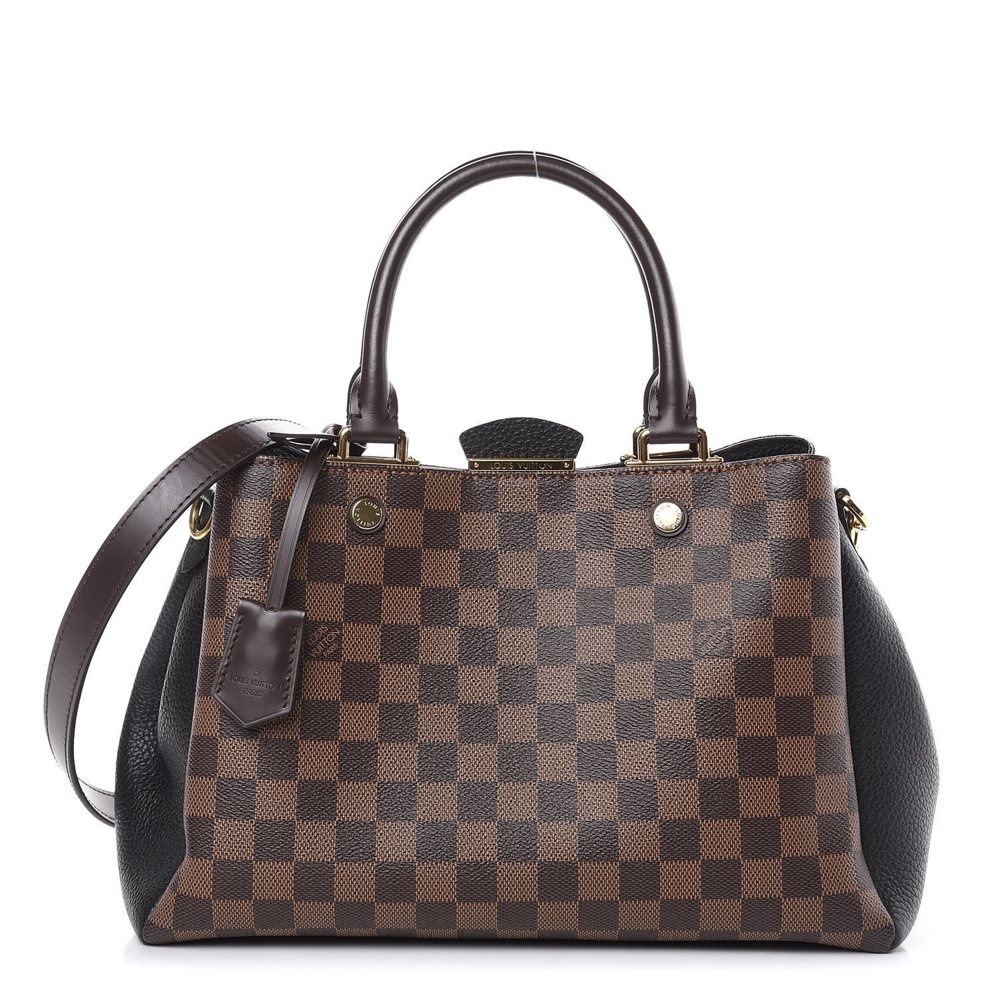 Damier Ebene Cuir Taurillon Brittany Black