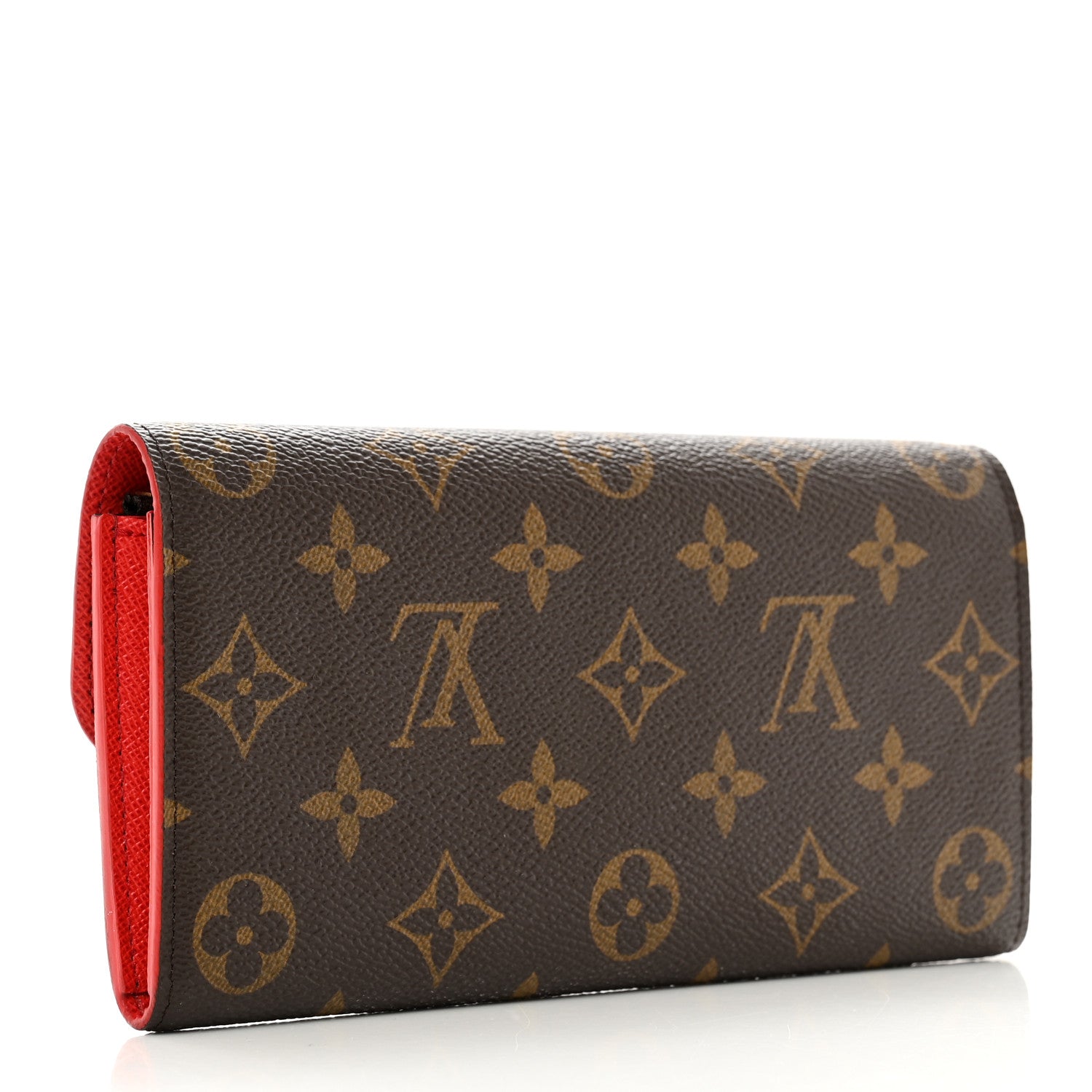 Louis Vuitton Monogram Bloom Flower Emilie Wallet Coquelicot 3 of 7