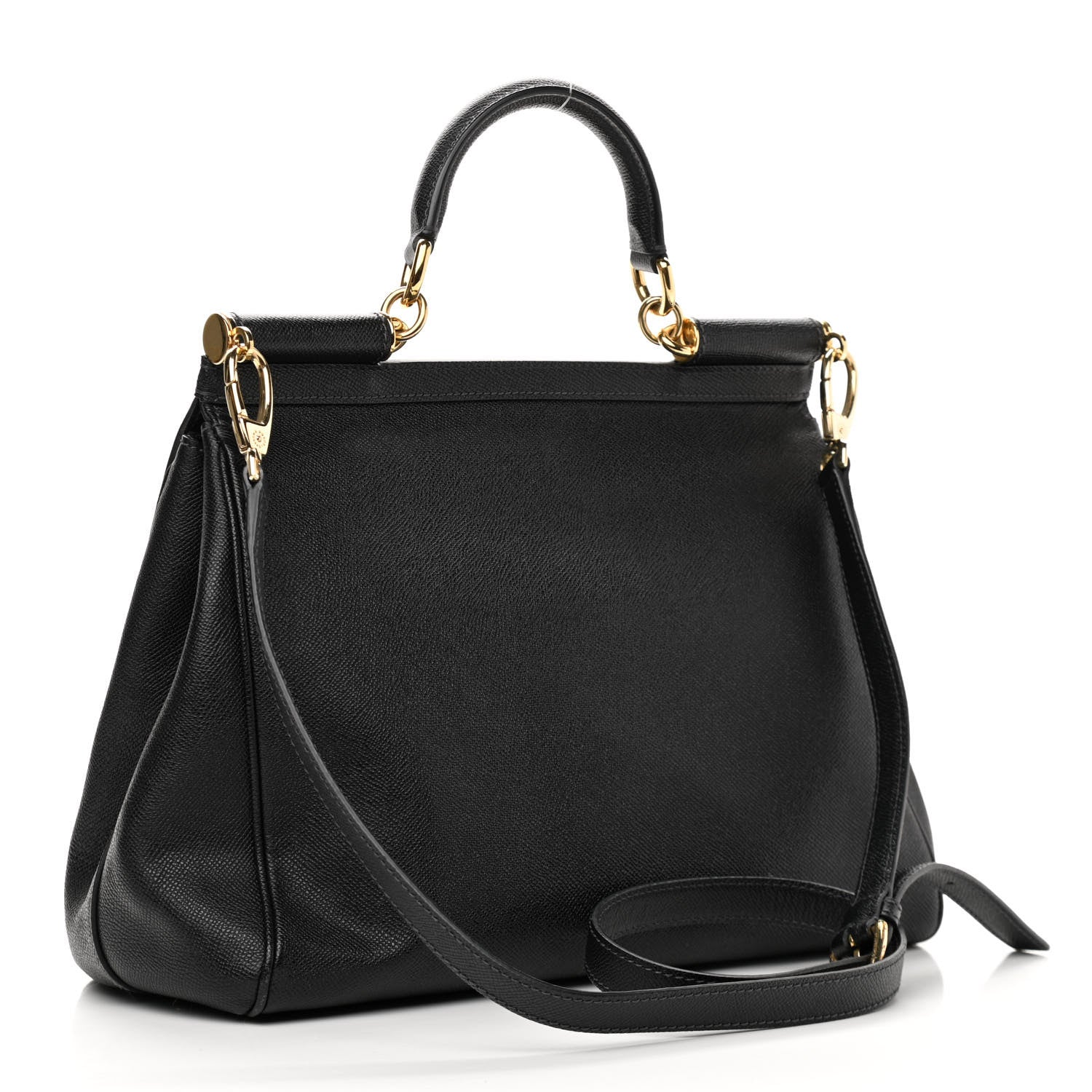 Dolce & Gabbana Dauphine Medium Miss Sicily Satchel Black 3 of 10