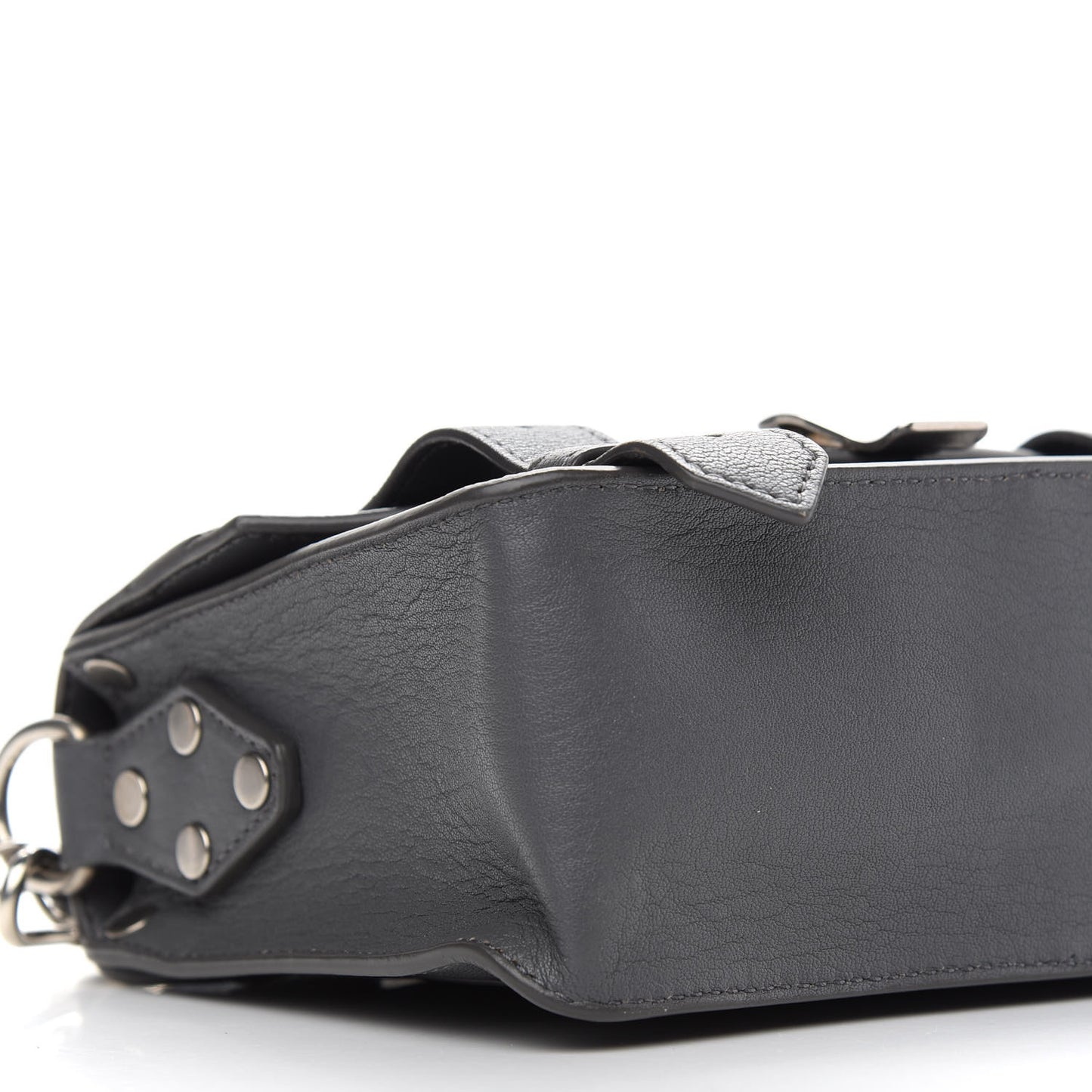 Lambskin PS1 Mini Crossbody Heather Grey