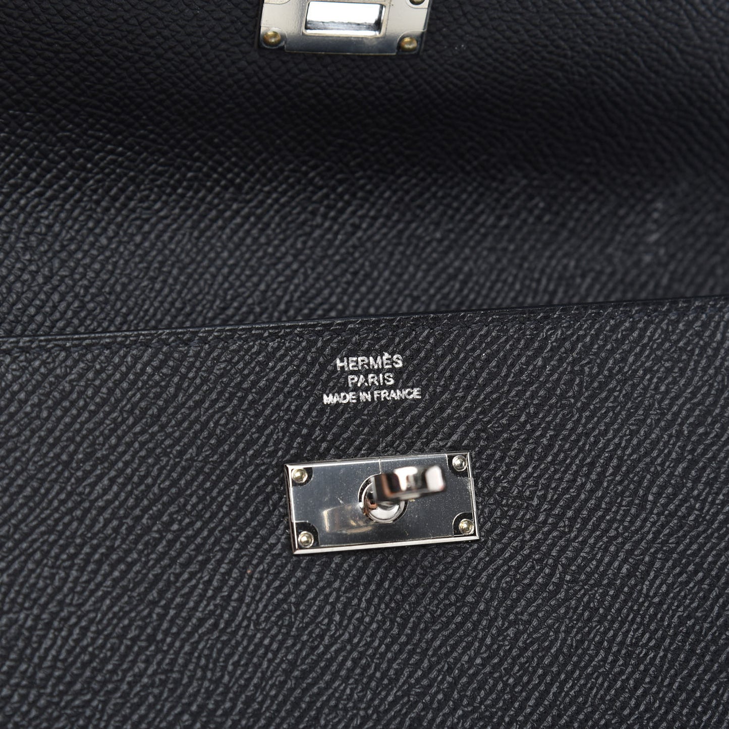Epsom Kelly Longue Wallet Black