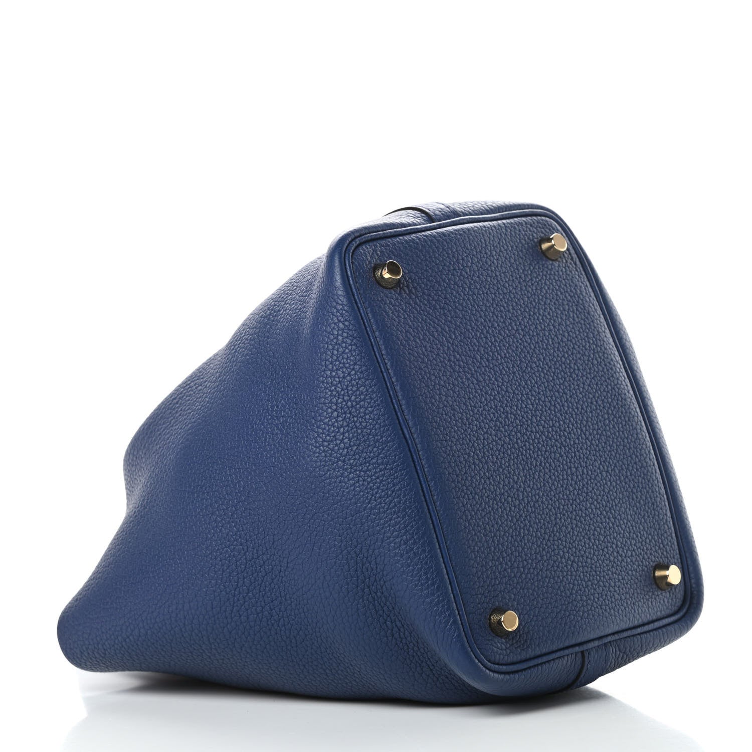 Hermes Taurillon Maurice Picotin Lock 18 PM Bleu Saphir 4 of 11