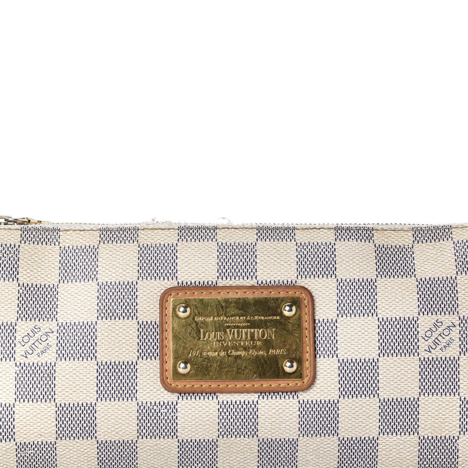 Louis Vuitton Damier Azur Eva Clutch 13 of 13